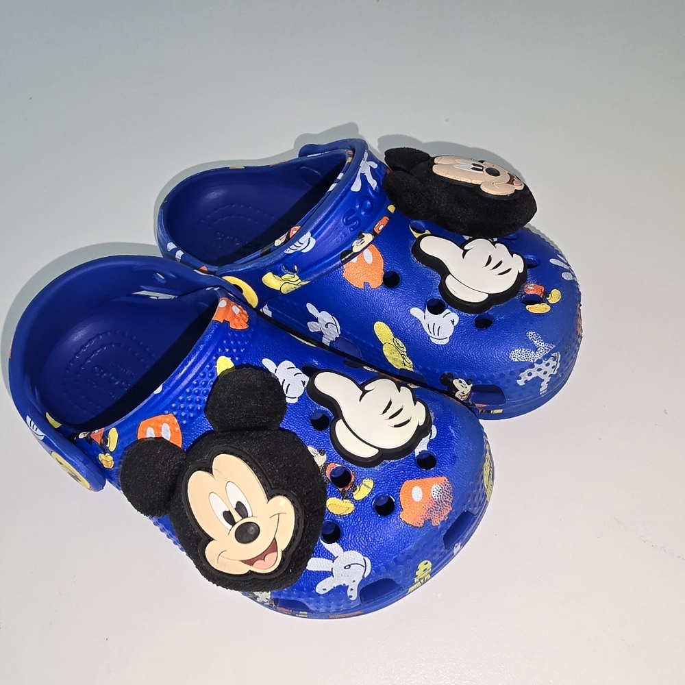 Mickey Mouse Crocs purchased at Disney